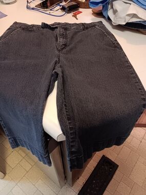 Bandolino Women's Blue Bermuda Jeans